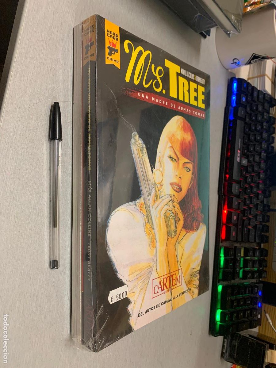 Comics: MS. TREE 1 Y 2 UNA MADRE DE ARMAS TOMAR, UN ESQUELETO EN EL ARMARIO / COLLINS & BEATTY / CARTEM