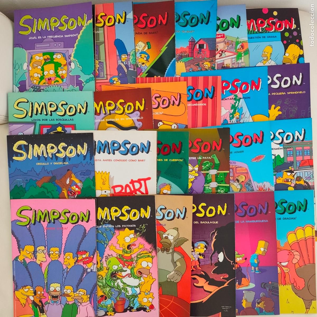 C&oacute;mics: Lote 24 comics los Simpson the Simpsons BONGO EDICIONES - Foto 1