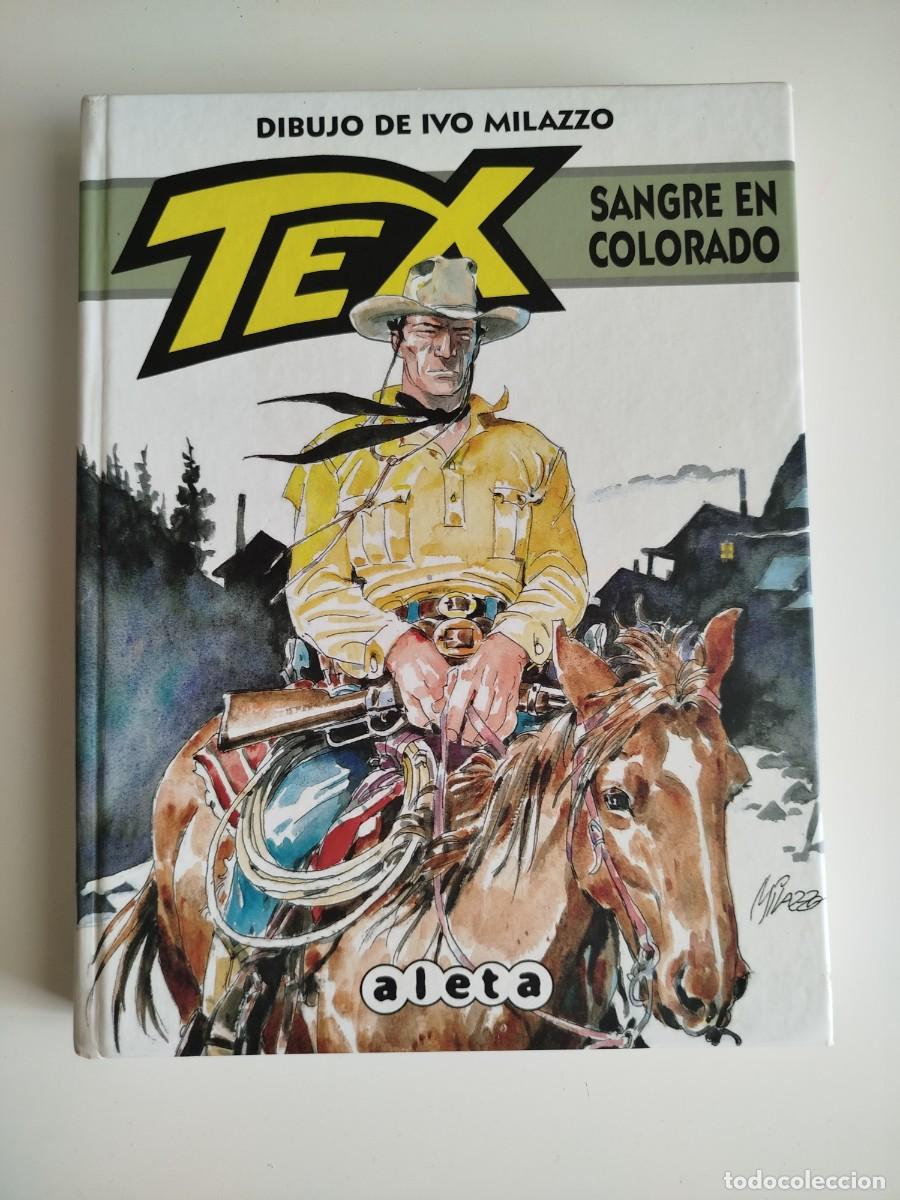 C&oacute;mics: Tex - Sangre en colorado - Ivo Milazzo (aleta comic)