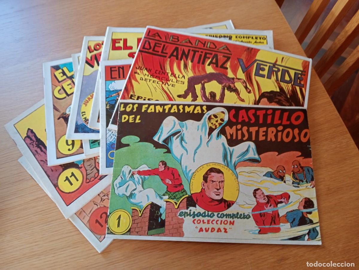Comics: LOTE CON 9 EJEMPLARES DE JUAN CENTELLA (DE 23). GRAPA. IBERC&Oacute;MIC &ndash; MAM. 1988 &ndash; 89.