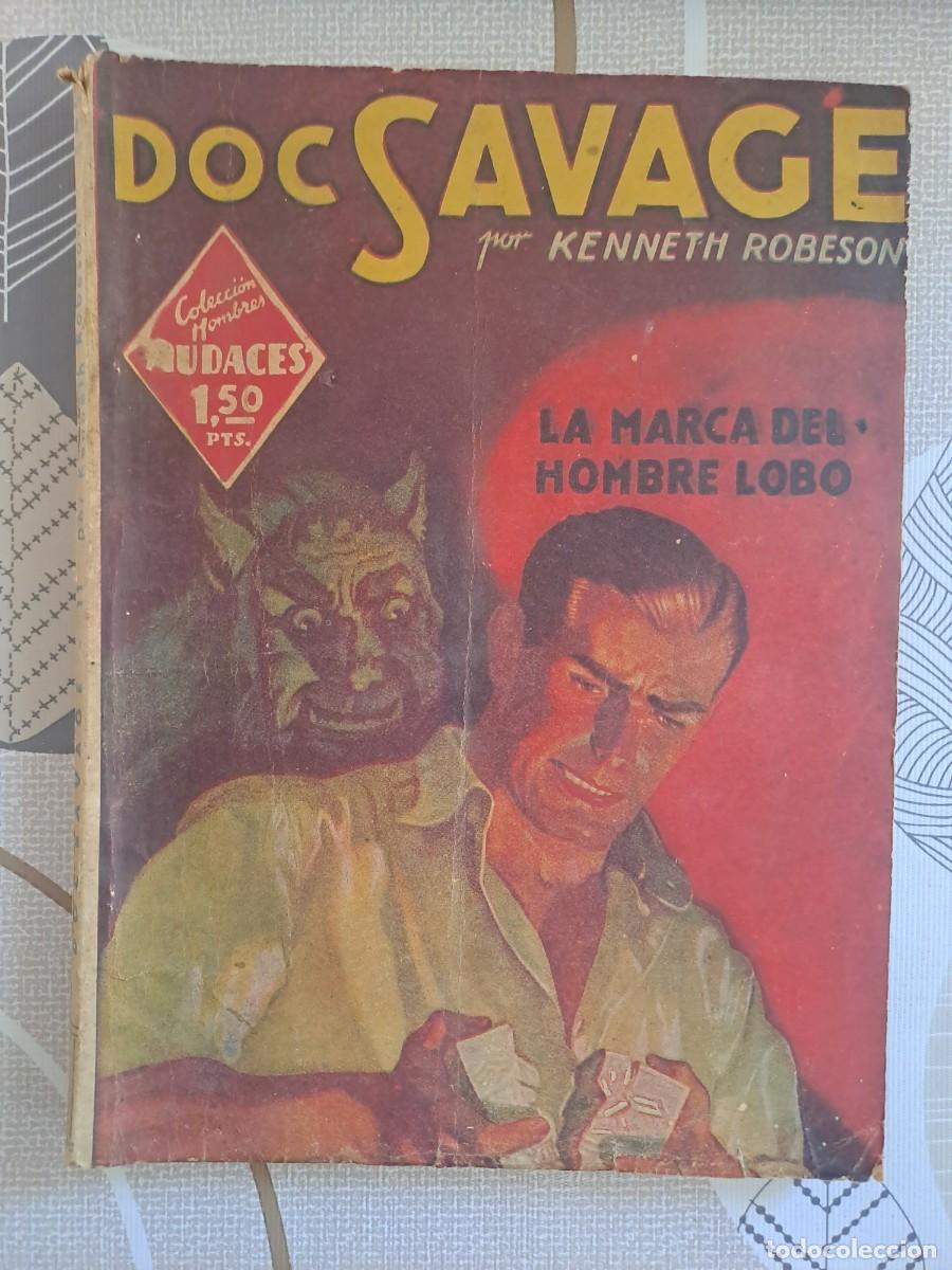 Comics: Doc Savage 42, la marca del hombre lobo, Molino Bolsa DA