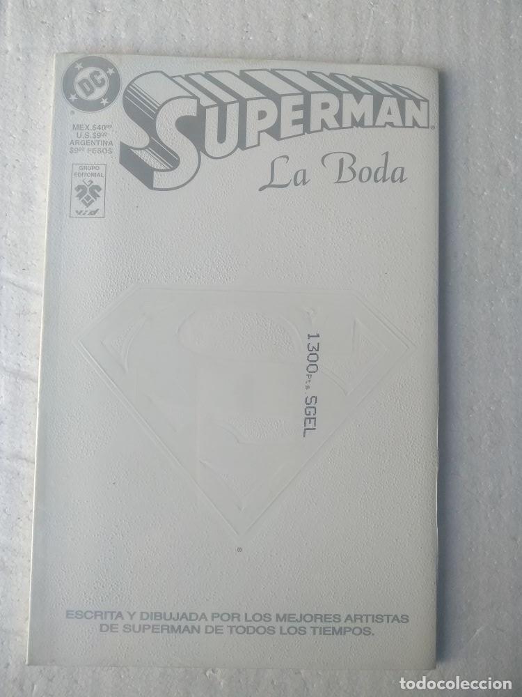 C&oacute;mics: comic SUPERMAN, , LA BODA ,DC COMICS BUEN ESTADO