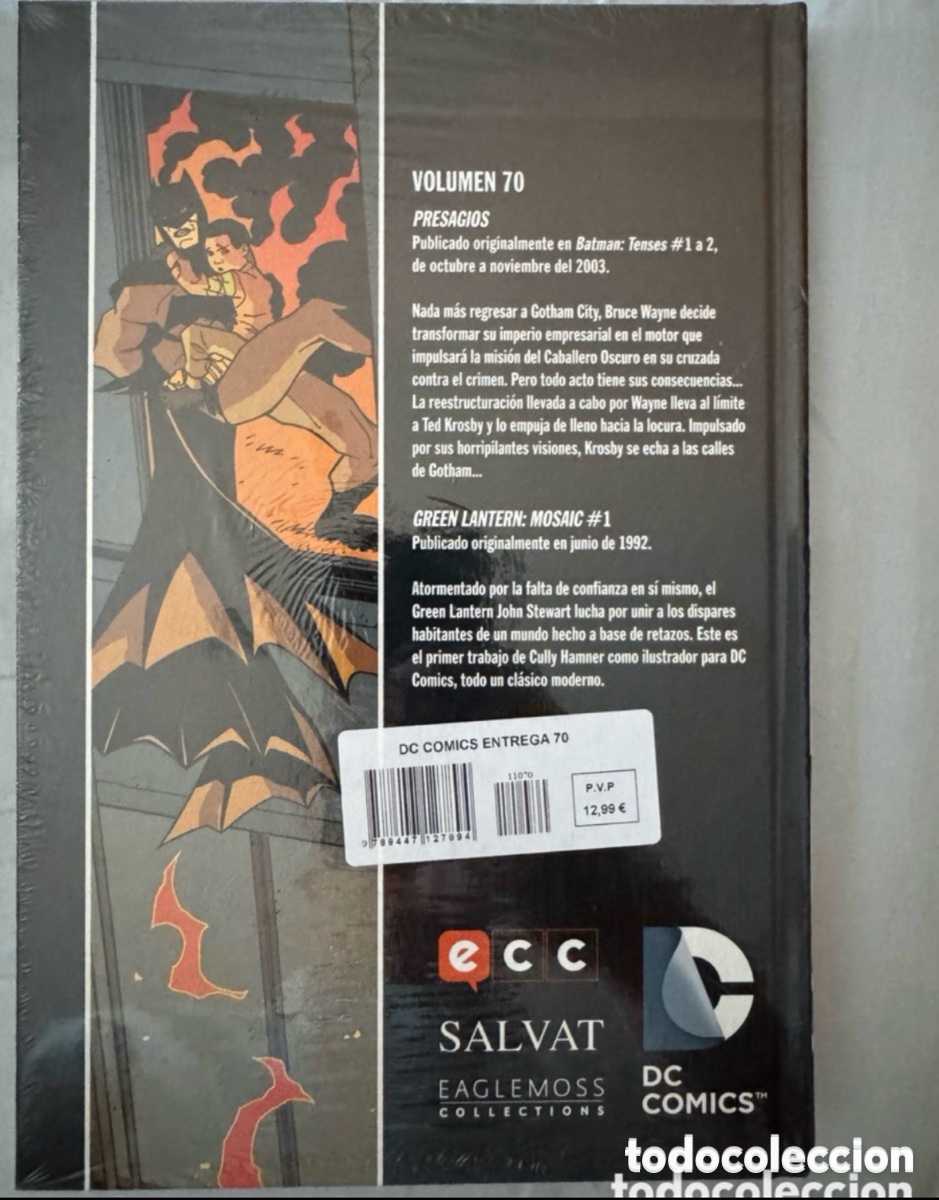 C&oacute;mics: DC COMICS COLECCI&Oacute;N NOVELAS GR&Aacute;FICAS 70 - Foto 2