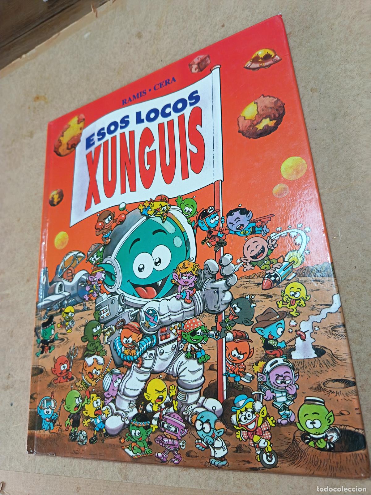 Comics: ESOS LOCOS XUNGUIS. RAMIS - CERA. CIRCULO DE LECTORES. ILUSTRADO. TAPA DURA.