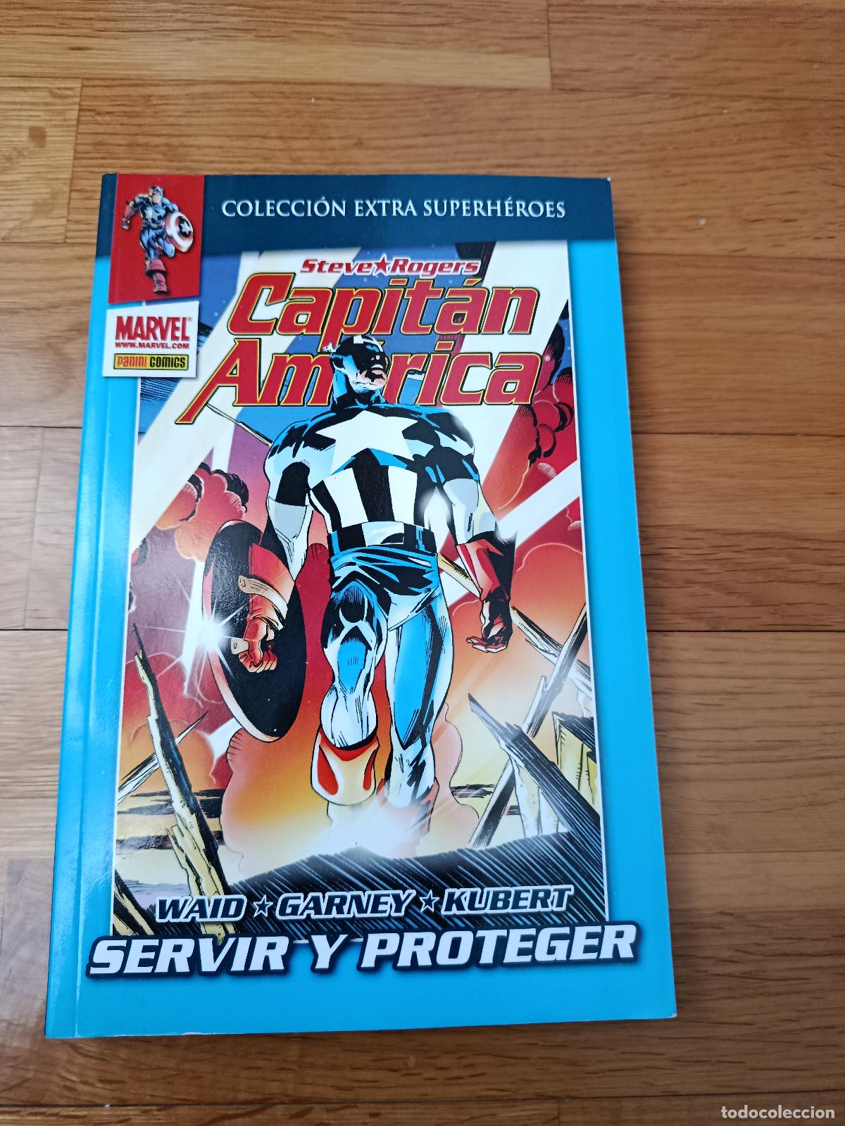 Fumetti: EXTRA SUPER HEROES CAPIT&Aacute;N AMERICA 1 SERVIR Y PROTEGER