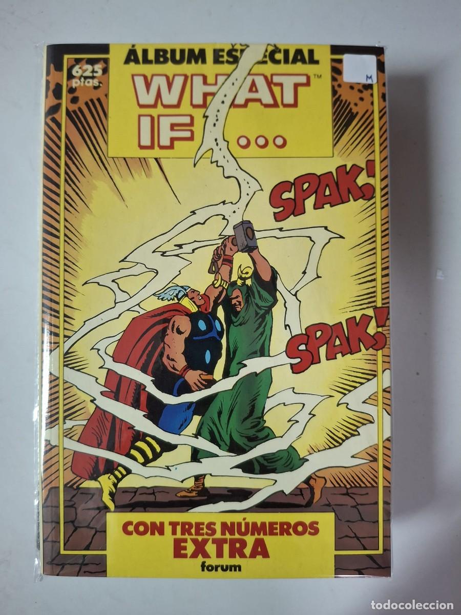 Fumetti: COMIC ALBUM ESPECIAL WHAT IF. TRES NUMEROS EXTRA. FORUM