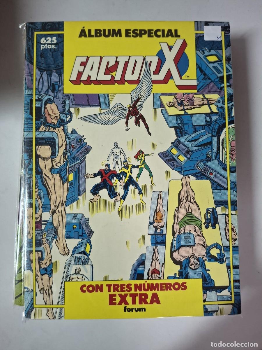 C&oacute;mics: COMIC ALBUM ESPECIAL. FACTOR X CON TRES N&Uacute;MEROS EXTRA FORUM - Foto 1