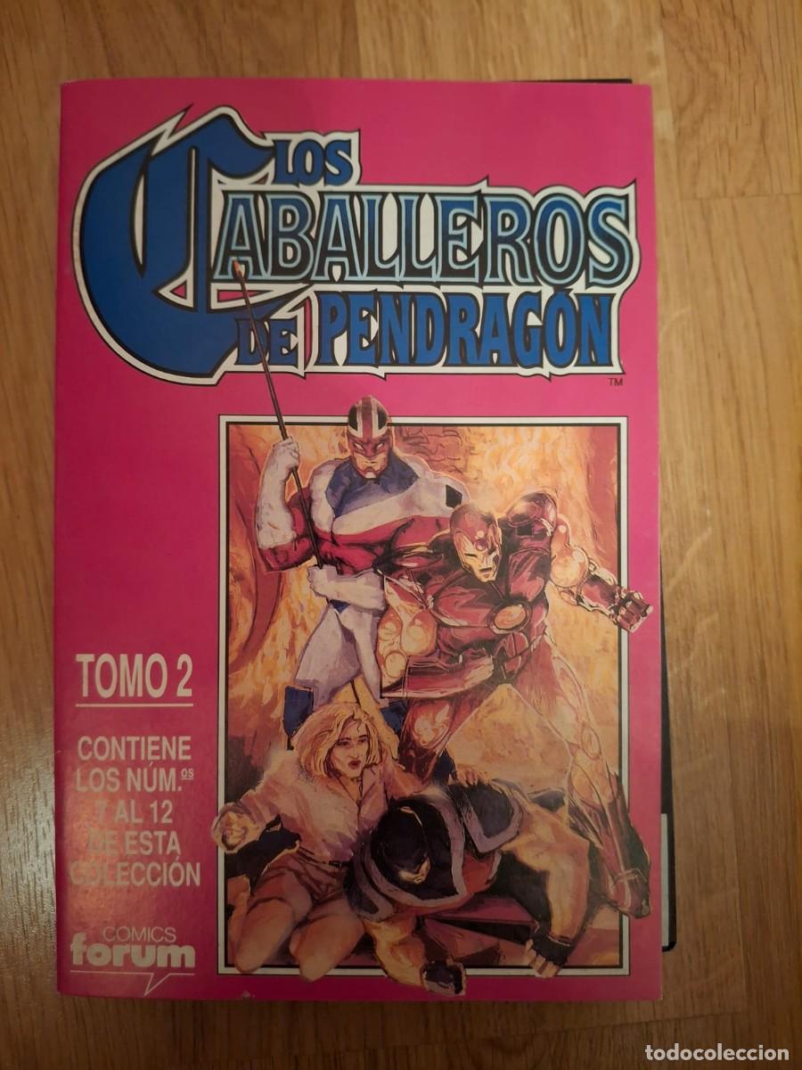 C&oacute;mics: COMIC LOS CABALLEROS DE PENDRAGON TOMO 2,CON N&ordm; 7 al 11