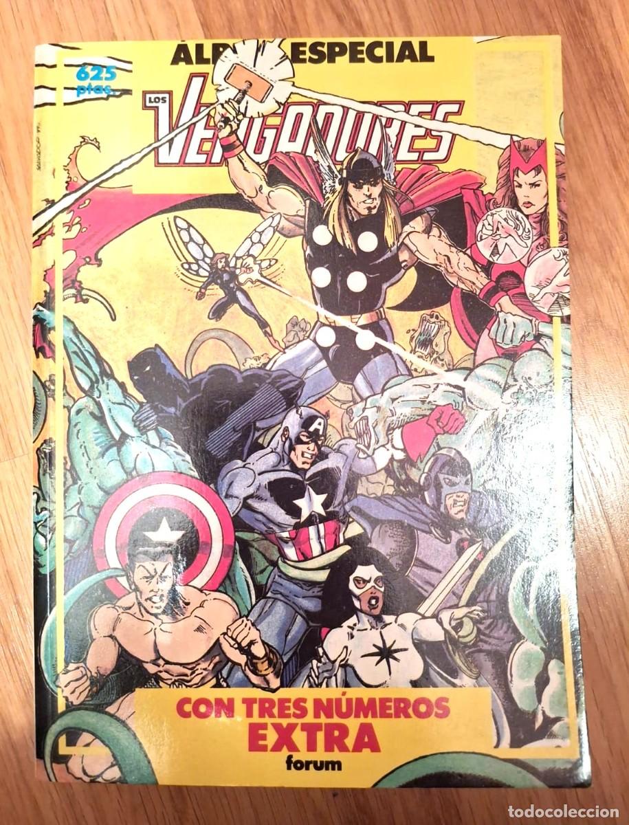 Comics: COMIC LOS VENGADORES - ALBUM ESPECIAL CON TRES NUMEROS EXTRA