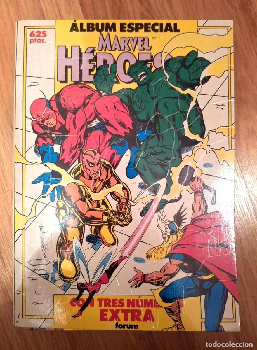 Comics: COMIC MARVEL HEROES - ALBUM ESPECIAL CON TRES NUMEROS EXTRA