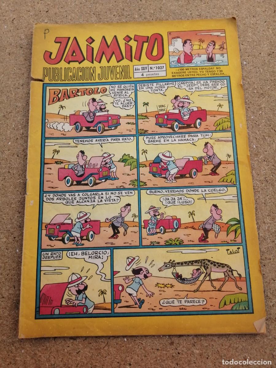 C&oacute;mics: COMIC. JAIMITO (NUMERO 1027) - Foto 1
