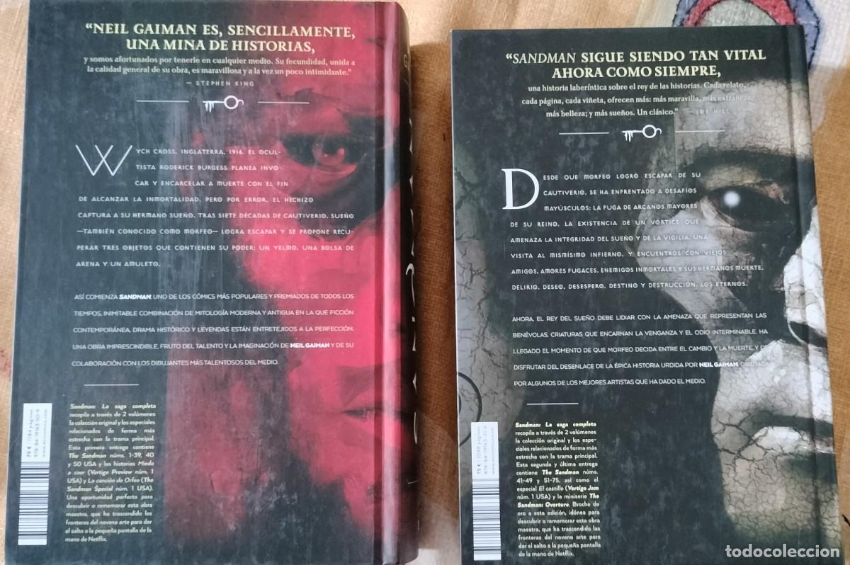 C&oacute;mics: SANDMAN LA SAGA COMPLETA (I y II) - Foto 3
