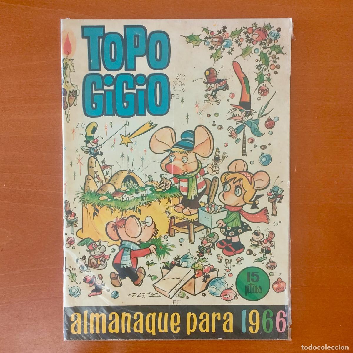 Comics : TOPO GIGIO ALMANAQUE PARA 1966 SEMIC ESPA&Ntilde;OLA DE EDICIONES