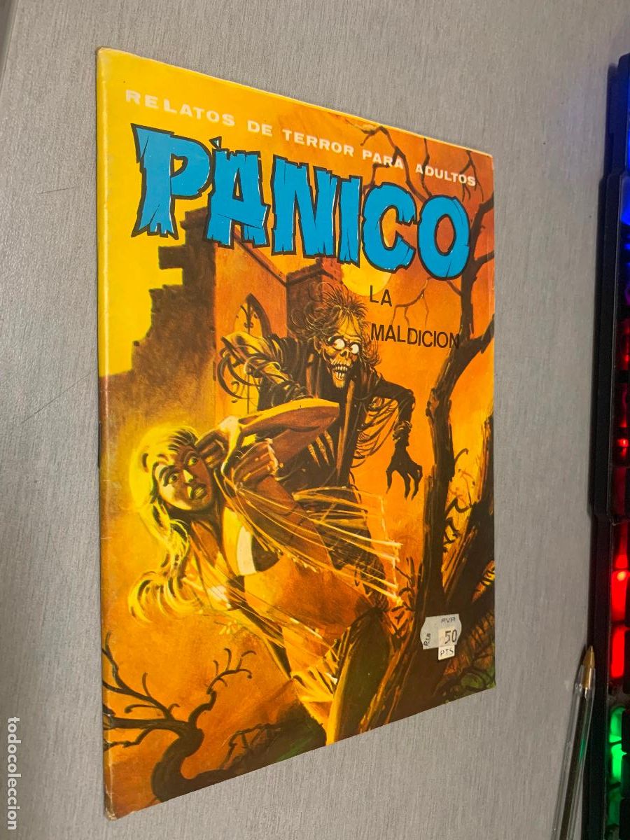 Comics : P&Aacute;NICO: LA MALDICI&Oacute;N / RELATOS DE TERROR PARA ADULTOS - VILMAR