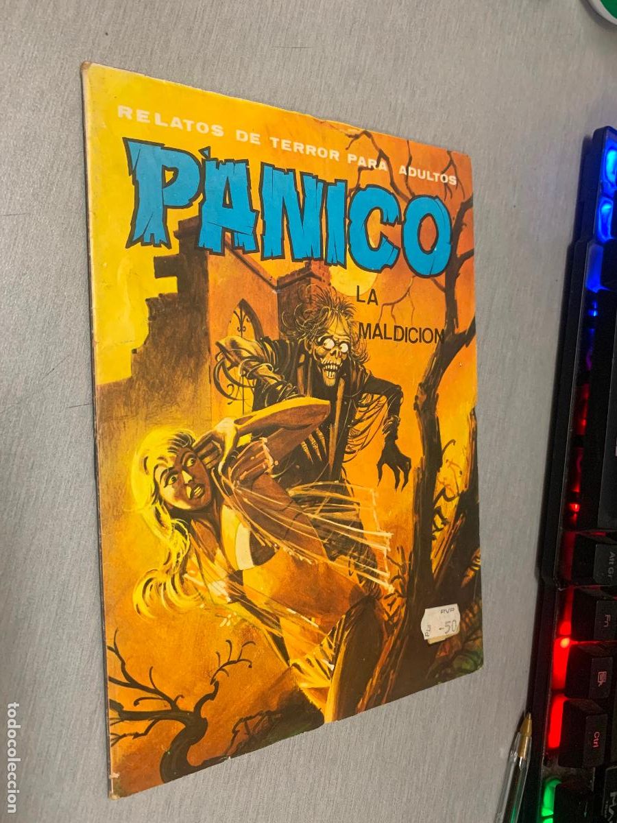 Comics : P&Aacute;NICO: LA MALDICI&Oacute;N / RELATOS DE TERROR PARA ADULTOS - VILMAR