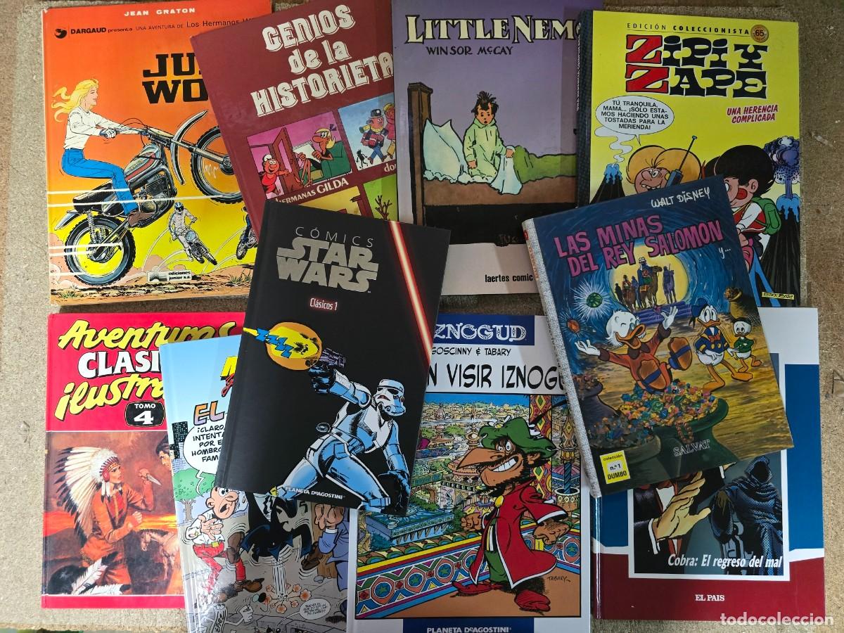 C&oacute;mics: Lote 10 Tebeos Tapa Dura