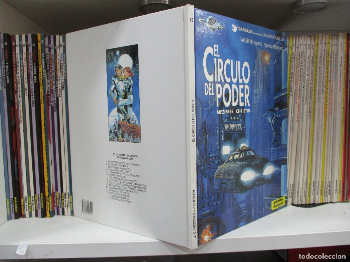 C&oacute;mics: COMIC VALERIAN - EL CIRCULO DEL PODER - NUMERO 15 - DARGAUD / GRIJALBO - Foto 3