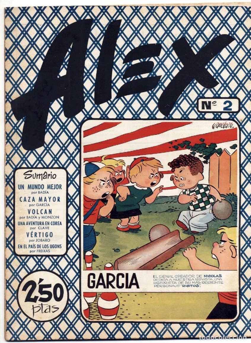 Comics: REVISTA ALEX N&ordm; 2 EDITORIAL ESTUDIOS ALEX EMILIO FREIXAS EDITORIALSIMBOLO MARZO 1955 BUEN ESTADO