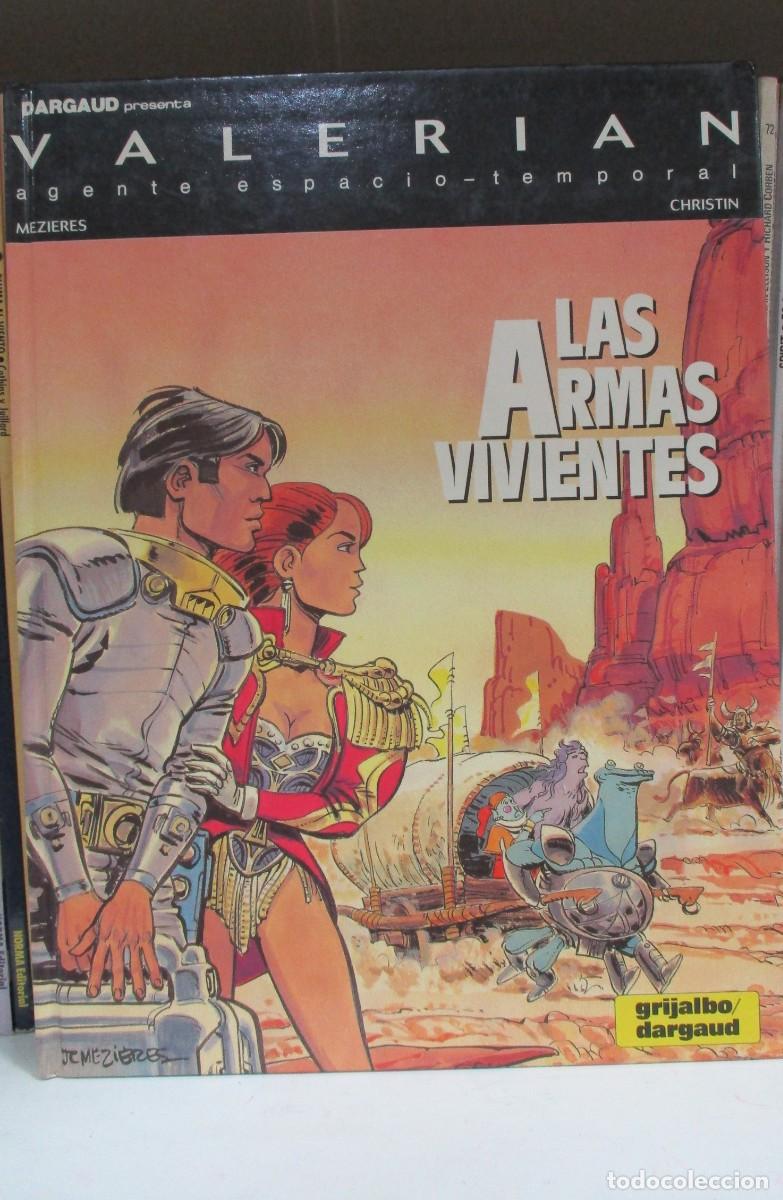 C&oacute;mics: COMIC VALERIAN - LAS ARMAS VIVIENTES - NUMERO 14 - DARGAUD / GRIJALBO