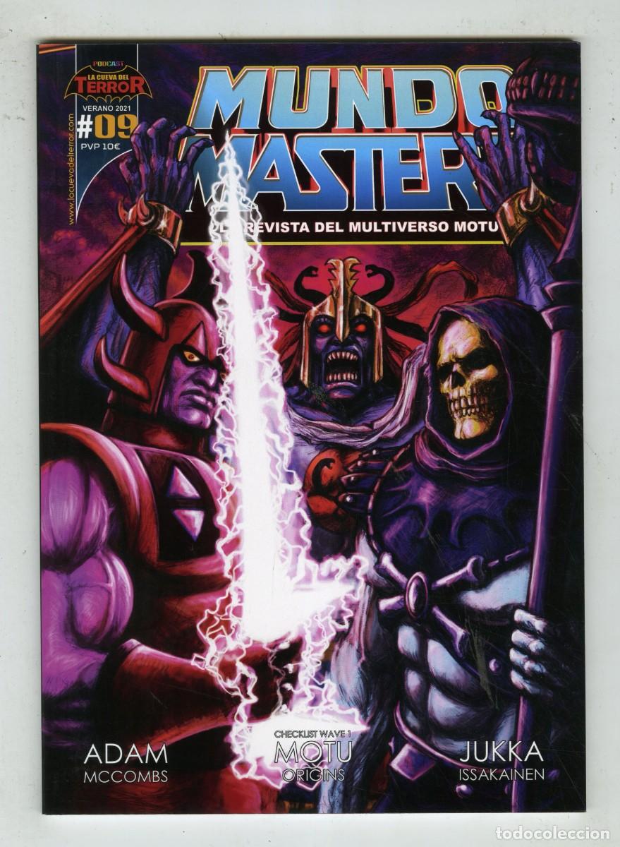 C&oacute;mics: Mundo Masters La Revista del Multiverso Motu #09 Verano 21