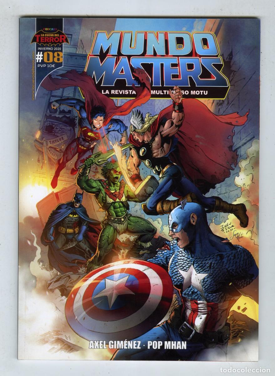 C&oacute;mics: Mundo Masters La Revista del Multiverso Motu #08 Invierno 20