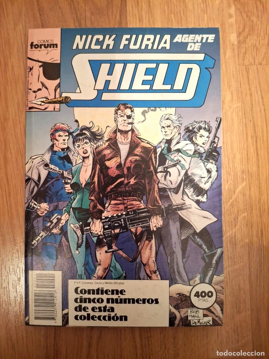 C&oacute;mics: COMIC NICK FURIA. AGENTE DE SHIELD. TOMO RETAPADO 1 al 5 - Foto 1