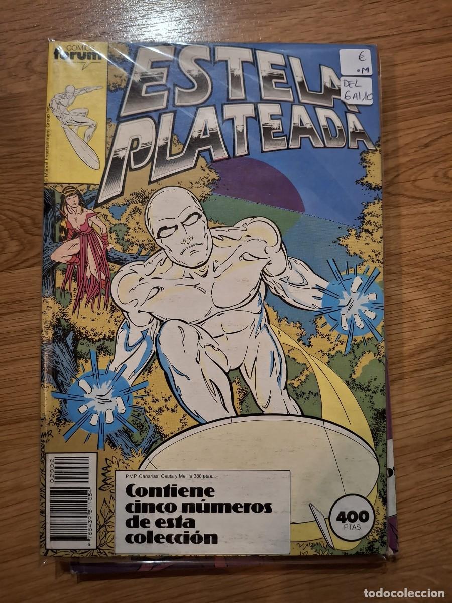 C&oacute;mics: COMIC RETAPADO ESTELA PLATEADA NUMEROS 6 AL 10 - Foto 1