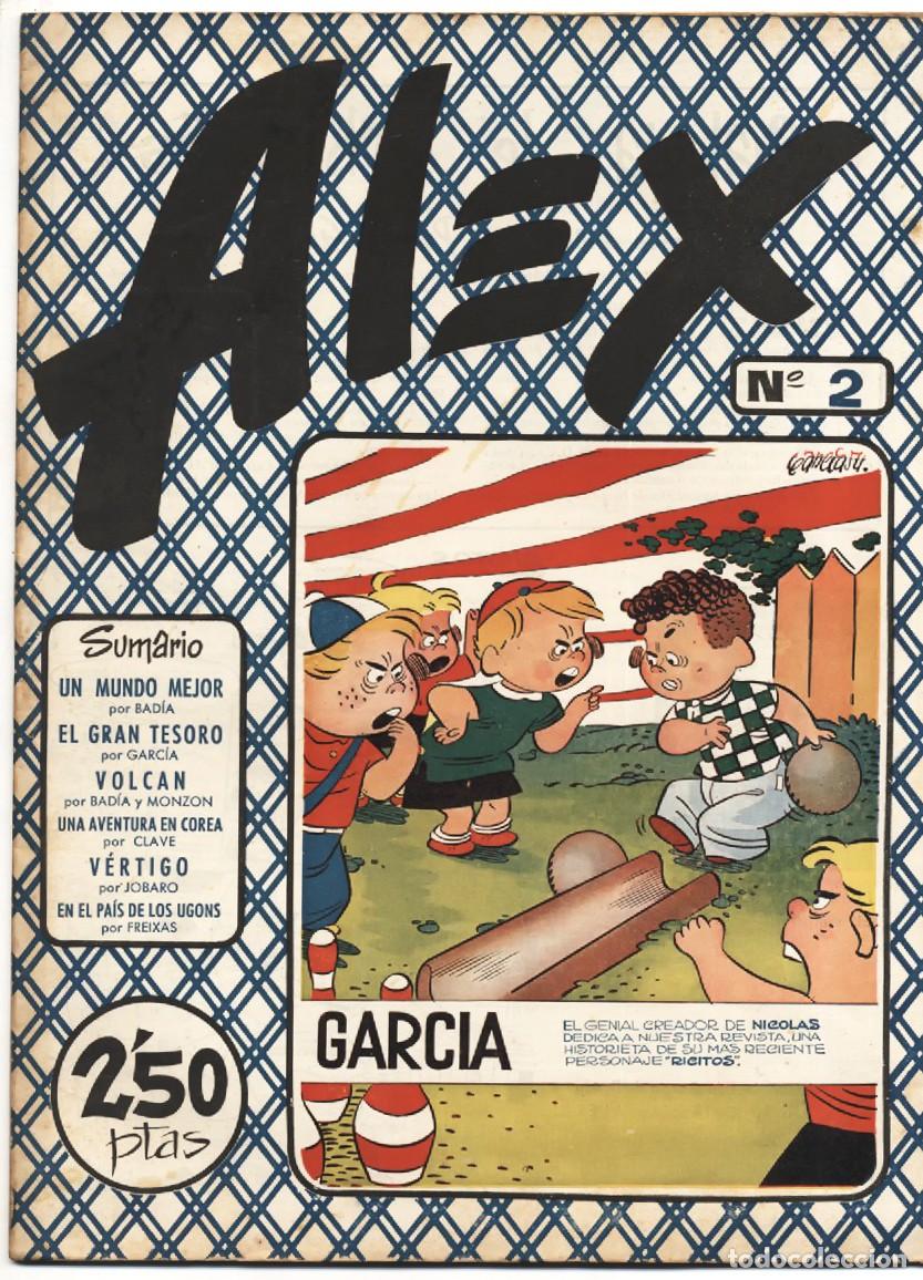 Comics: REVISTA ALEX N&ordm; 2 EDITORIAL ESTUDIOS ALEX EMILIO FREIXAS EDITORIALSIMBOLO MARZO 1955 BUEN ESTADO