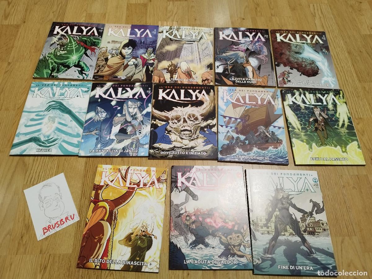 Comics: LOTE 13 NUMEROS DE KALYA, 22 a 34, EDITORIAL BUGS, EN ITALIANO