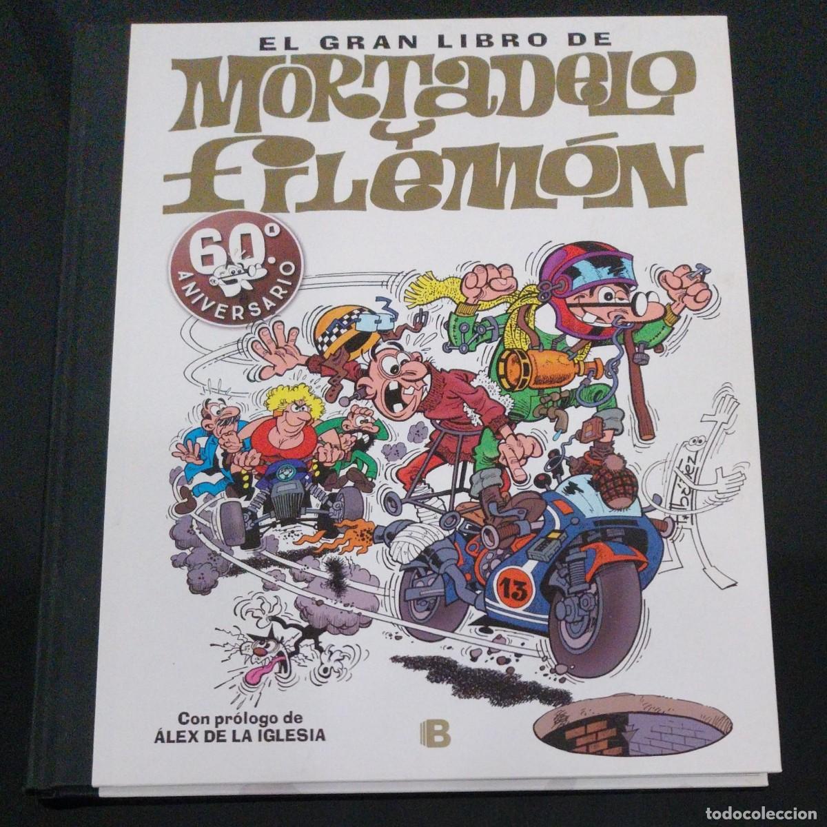 Comics: TOMO EN TAPA DURA EL GRAN LIBRO DE MORTADELO Y FILEM&Oacute;N 60 ANIVERSARIO