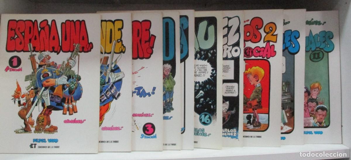 C&oacute;mics: COLECCION CARLOS GIMENEZ - PAPEL VIVO 10 TOMOS - PARACUELLOS , BARRIO , PROFESIONALES , KOOLAU
