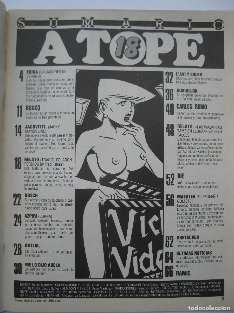 C&oacute;mics: A TOPE - N&ordm; 18 - C&Oacute;MIC PARA ADULTOS. - Foto 2
