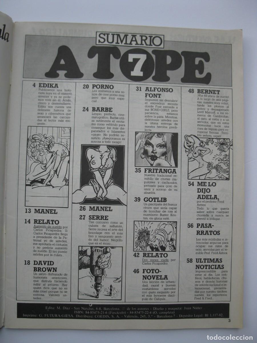 C&oacute;mics: A TOPE - N&ordm; 7 - C&Oacute;MIC PARA ADULTOS. - Foto 2