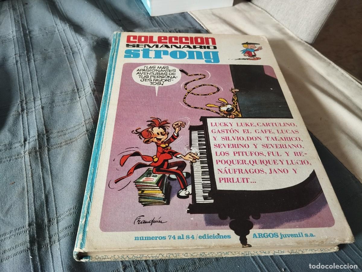 C&oacute;mics: COLECCION SEMANARIO STRONG 7 N&Uacute;MEROS DEL 74 AL 84 / EDICIONES ARGOS JUVENIL 1969 / BUEN ESTADO GENER