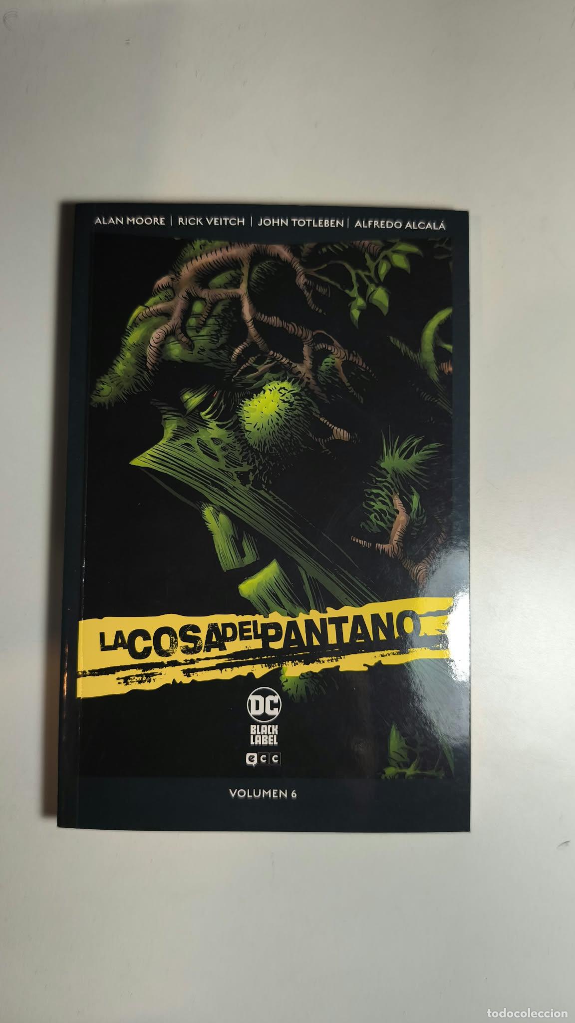 C&oacute;mics: La cosa del pantano. Volumen 6. Ecc. DC Black Label. Obra completa. Alan Moore.