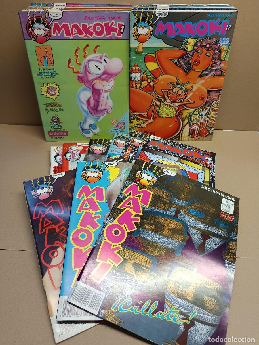 Comics: MAKOKI 2&ordf; Epoca 1989 - 34 ejemplares + 3 Extras
