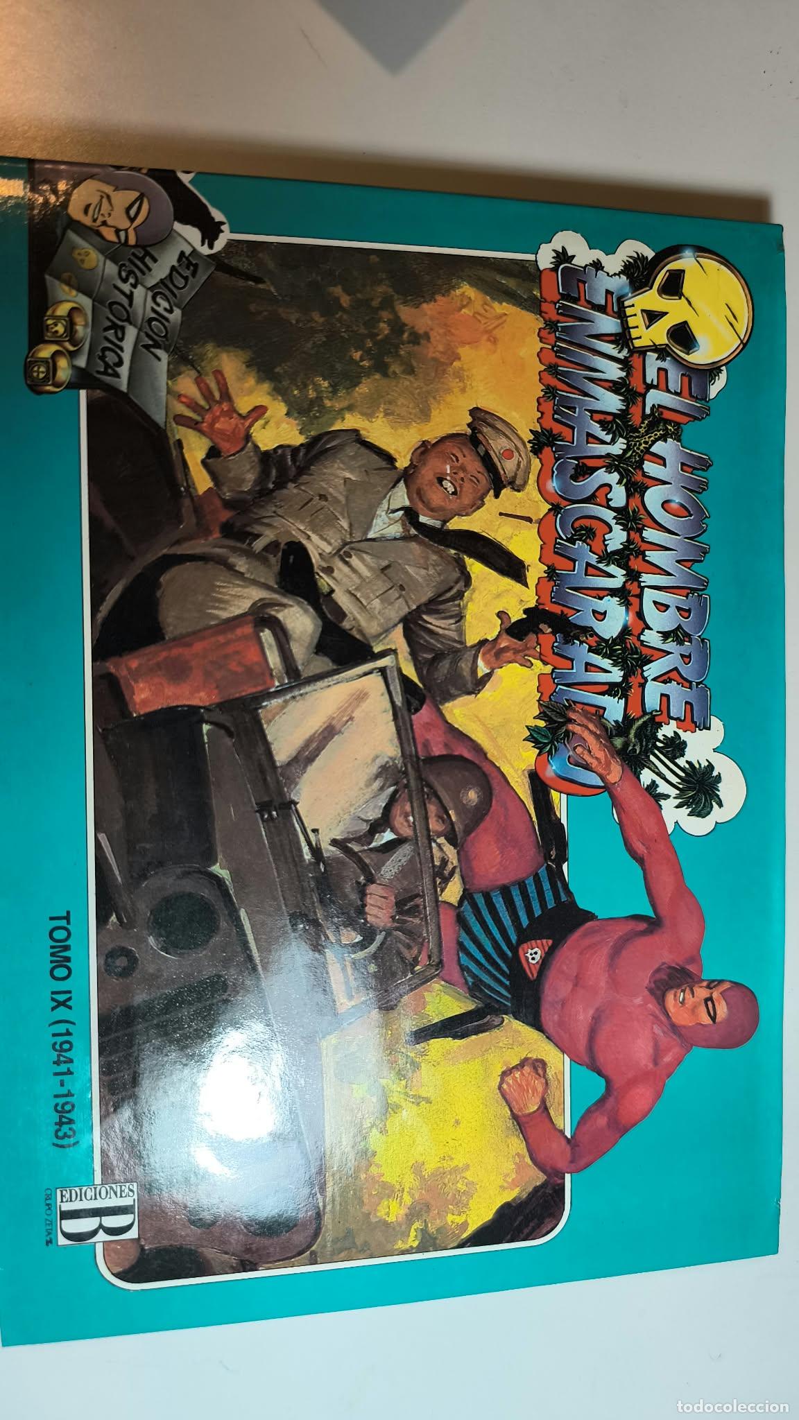 C&oacute;mics: EL HOMBRE ENMASCARADO TOMO IX. EDICIONES B.