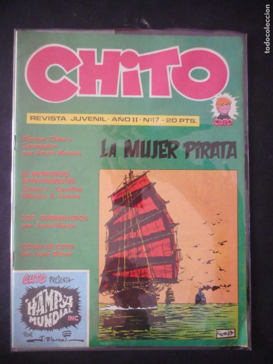 Comics: CHITO N&ordm; 17. LA MUJER PIRATA N/ C-16