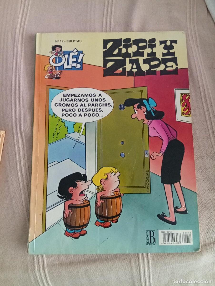 C&oacute;mics: zipi y zape n&ordm; 12 ole 1&ordf; edicion noviembre 1993