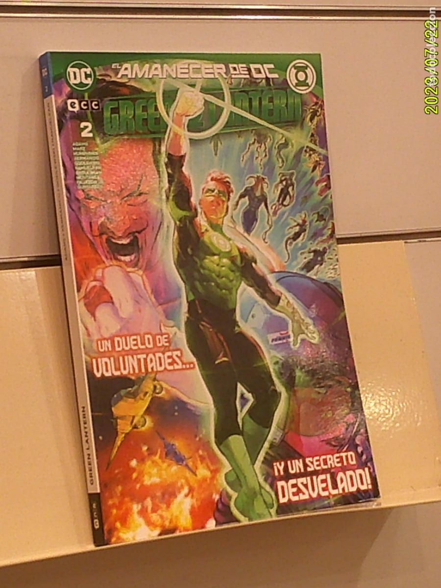 C&oacute;mics: EL AMANECER DE DC GREEN LANTERN N&ordm; 2-123 - ECC OFERTA
