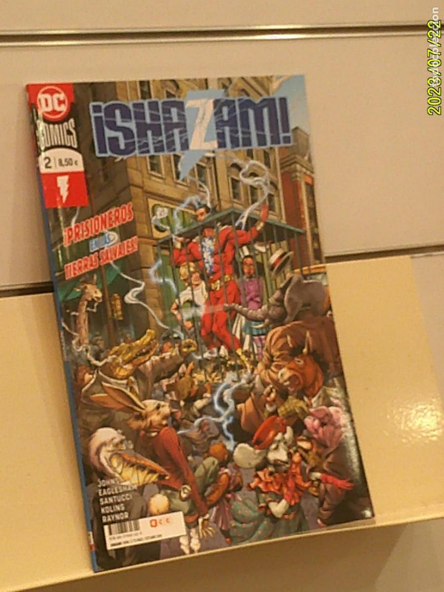 C&oacute;mics: &iexcl;SHAZAM! N&ordm; 2 OCTUBRE 2019 PRISIONEROS EN LAS TIERRAS SALVAJES DC - ECC OFERTA