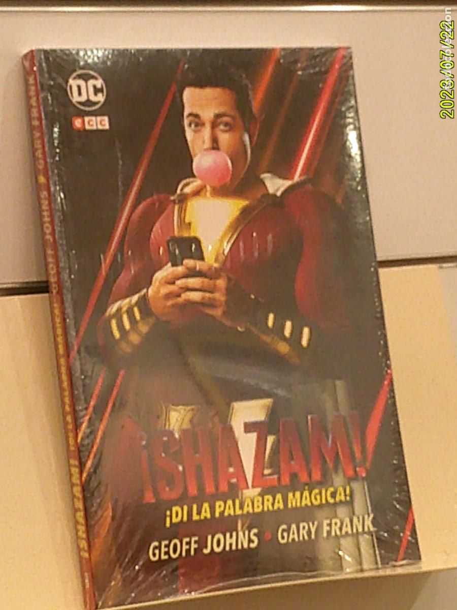 C&oacute;mics: &iexcl;SHAZAM! &iexcl;DI LA PALABRA MAGICA! GEOFF JOHNS DC - ECC OFERTA