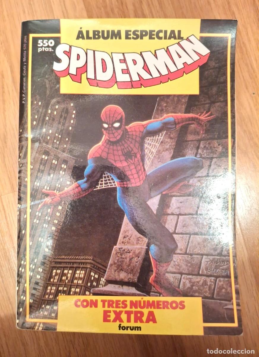 C&oacute;mics: COMIC SPIDERMAN - ALBUM ESPECIAL CON TRES NUMEROS EXTRA - Foto 1