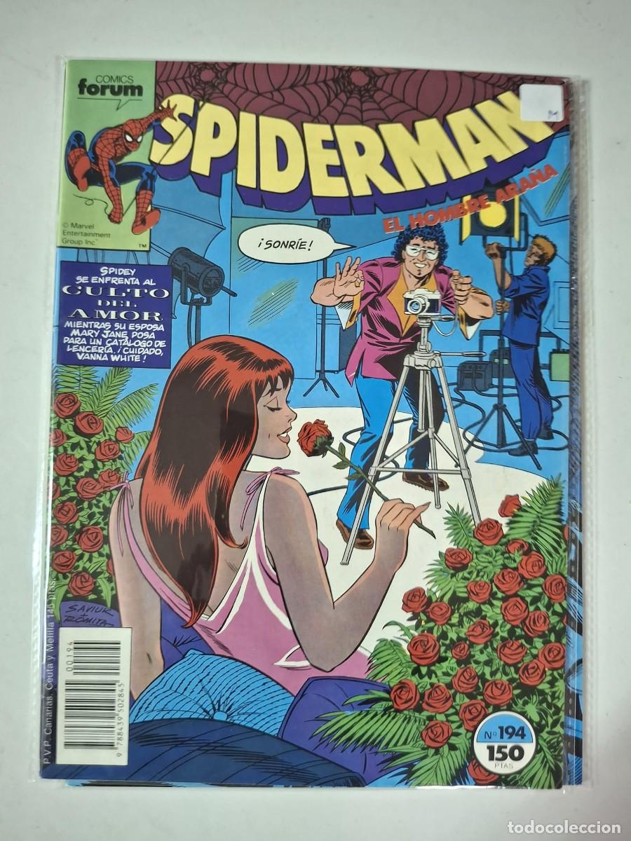 C&oacute;mics: COMIC SPIDERMAN NUMERO 194 - Foto 1