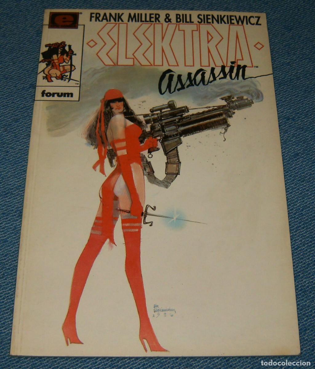 C&oacute;mics: ELEKTRA ASSASSIN 1 ( DE 4 ) . FORUM . FRANK MILLER . BILL SIENKIEWICZ . DAREDEVIL - Foto 2