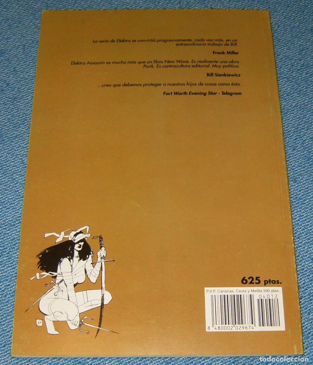 C&oacute;mics: ELEKTRA ASSASSIN 1 ( DE 4 ) . FORUM . FRANK MILLER . BILL SIENKIEWICZ . DAREDEVIL - Foto 3