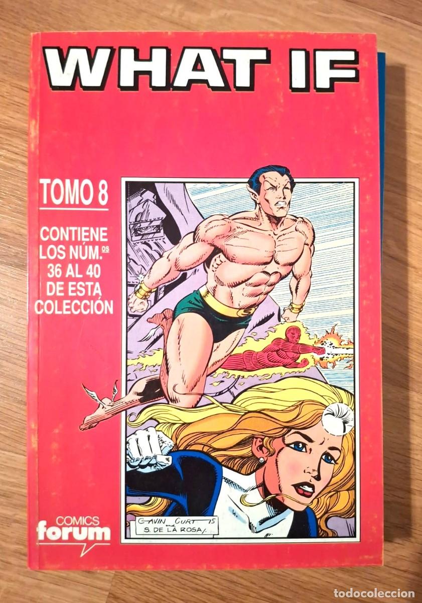 C&oacute;mics: COMIC TOMO 8 WHAT IF NUMEROS 36 AL 40 - Foto 1