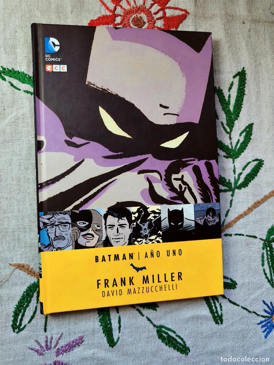 C&oacute;mics: Batman. A&ntilde;o Uno. Grandes Autores de Batman: Frank Miller. ECC. DC Comics.