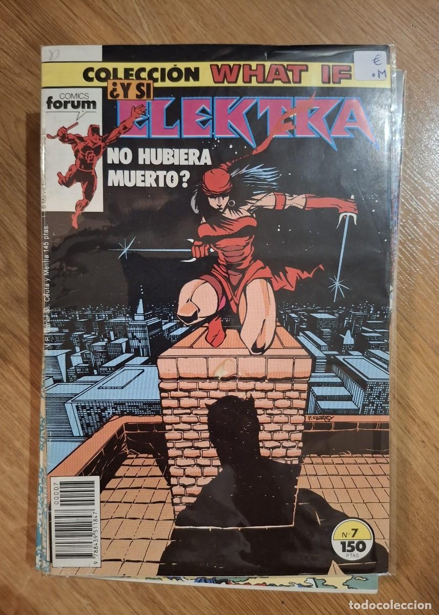 C&oacute;mics: COMIC WHAT IF N&ordm; 7 Y SI ELEKTRA NO HUBIERA MUERTO FORUM