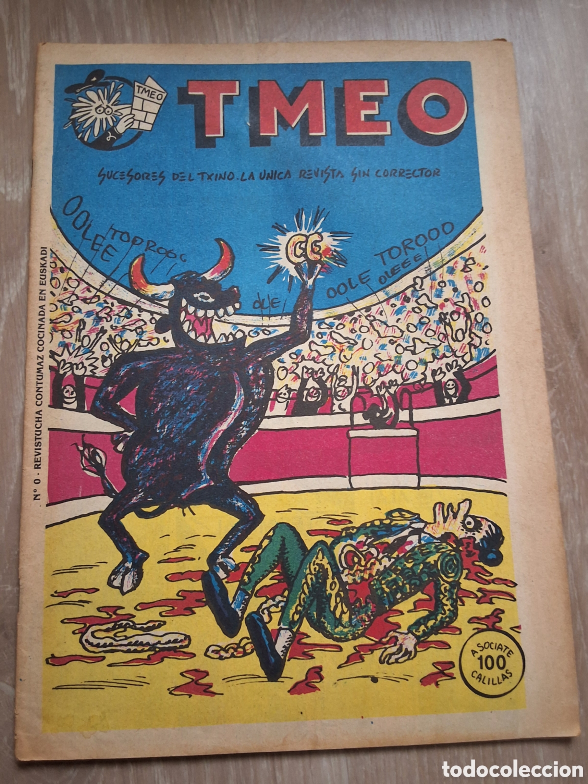 C&oacute;mics: Tmeo comic fanzine n&uacute;mero 0 de presentaci&oacute;n a&ntilde;o 1987/6